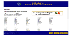 Desktop Screenshot of goldenclick.org